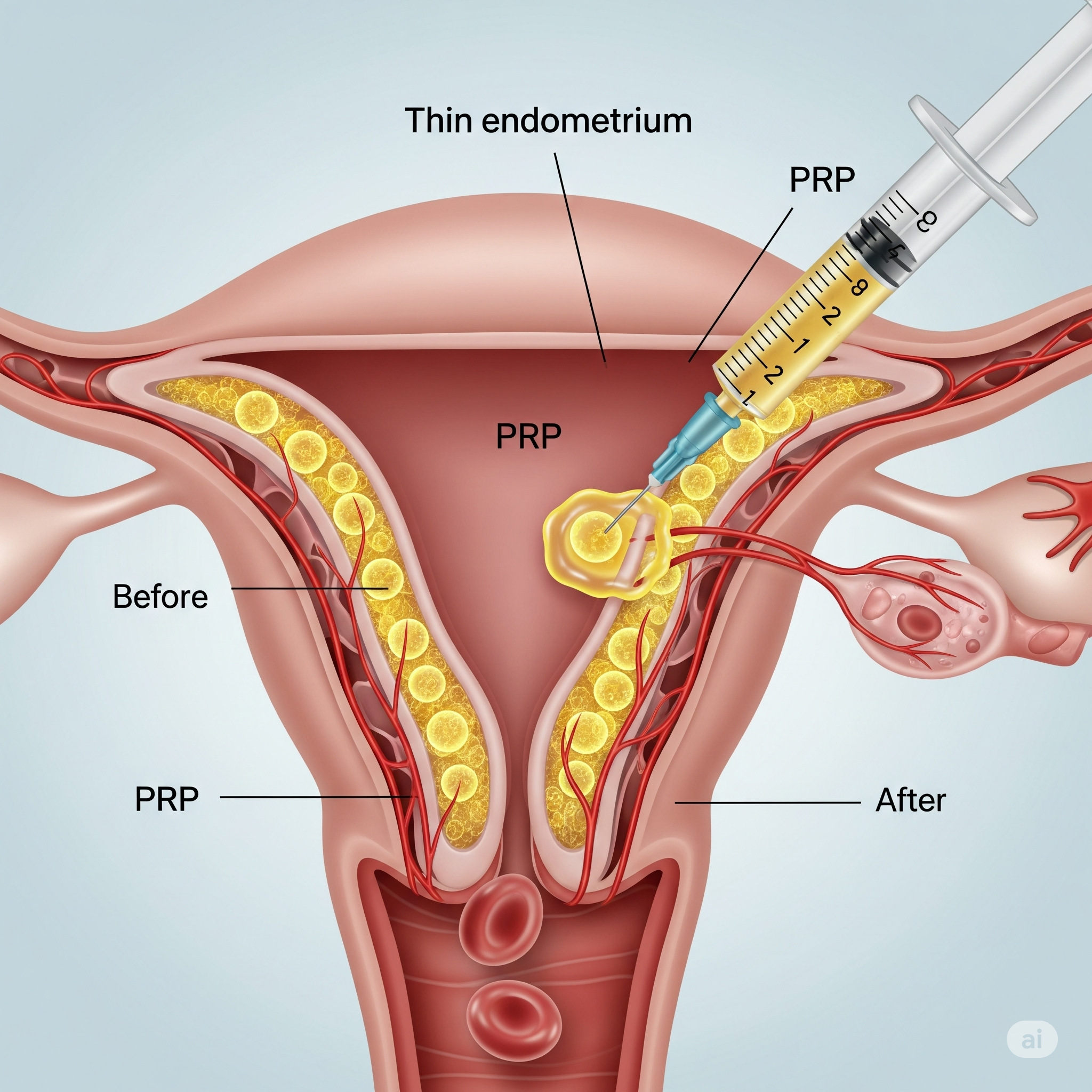 Endometrial PRP for Thin Endometrium