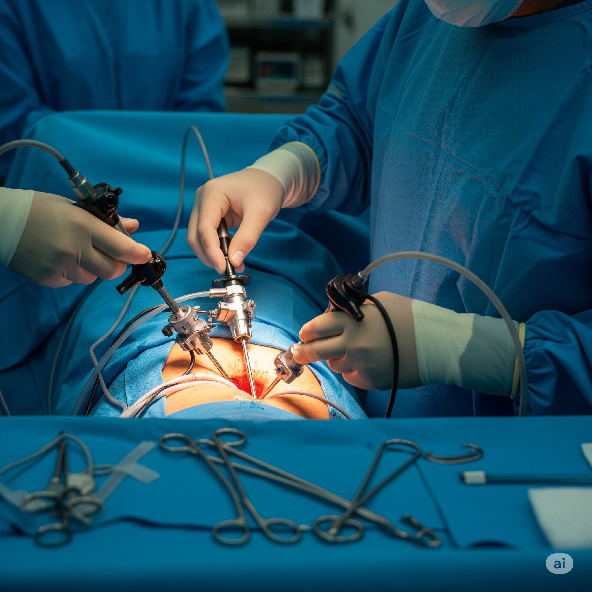 Laparoscopic Treatment of Fibroids, Endometriosis & Ovarian Cysts